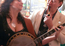 Uli at the shoot ... rather distracted