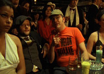 Sebastian Deutschmann as Walter. Behind him guitarist Olaf and my beloved wife Katharina