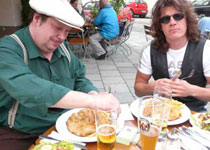 The first (Schnitzel-)meeting ...