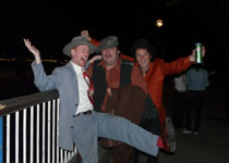 Trio Infernale an der Themse: Son of Dave, Dr. Will, Alex McGowan