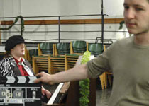 Produzent Lothar Hellinger (r.)