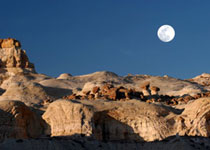 Ein echter Hoodoo Moon